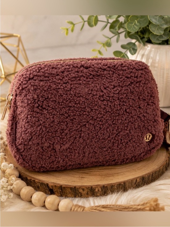 lululemon athletica Handbags - lululemon athletica Sherpa Cosmetic Crossbody Bag in Plum